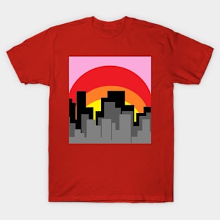 skyline of fire T-Shirt